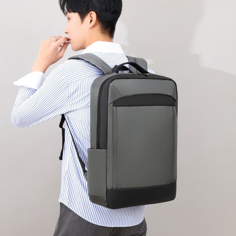Multi-functional business 15.6-inch laptop waterproof backpack, men's ...