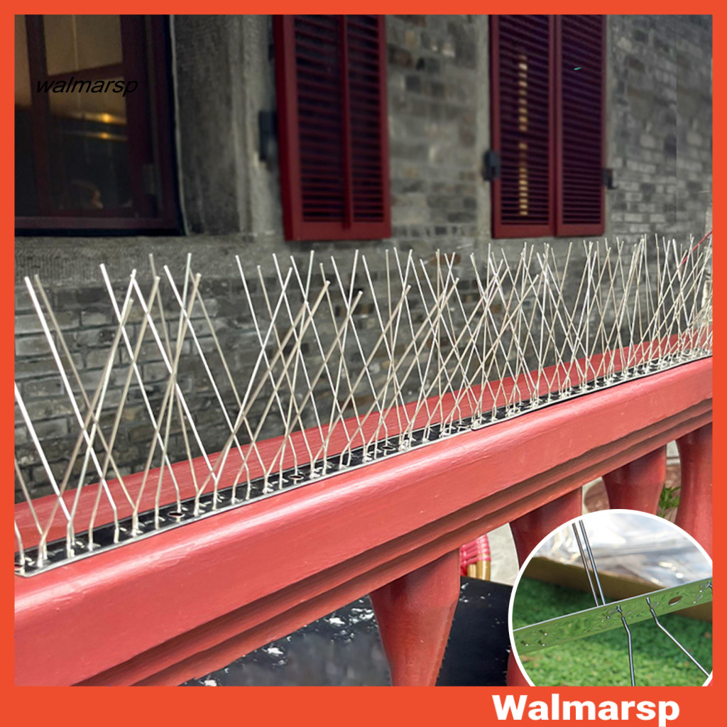 [WMP] Bird Deterrent Spur Stainless Steel Anti-bird Spikes for Outdoor ...