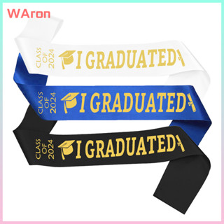 [WAron] Sash Graduation Party Accessories Etiquette Belts Decor ...