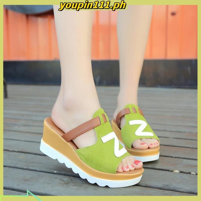 SAPD Parisian Korean Wedge Sandals Heels For Women Marikina Korean ...