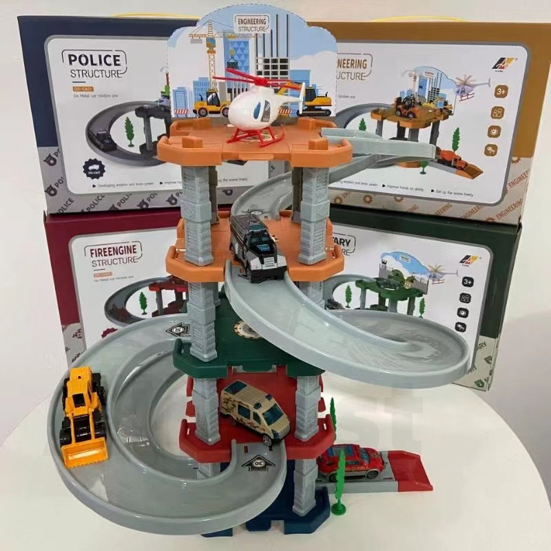 Toy Car Racing/Toys Boys Car Mobile Track Railcar Way City Truck Set ...