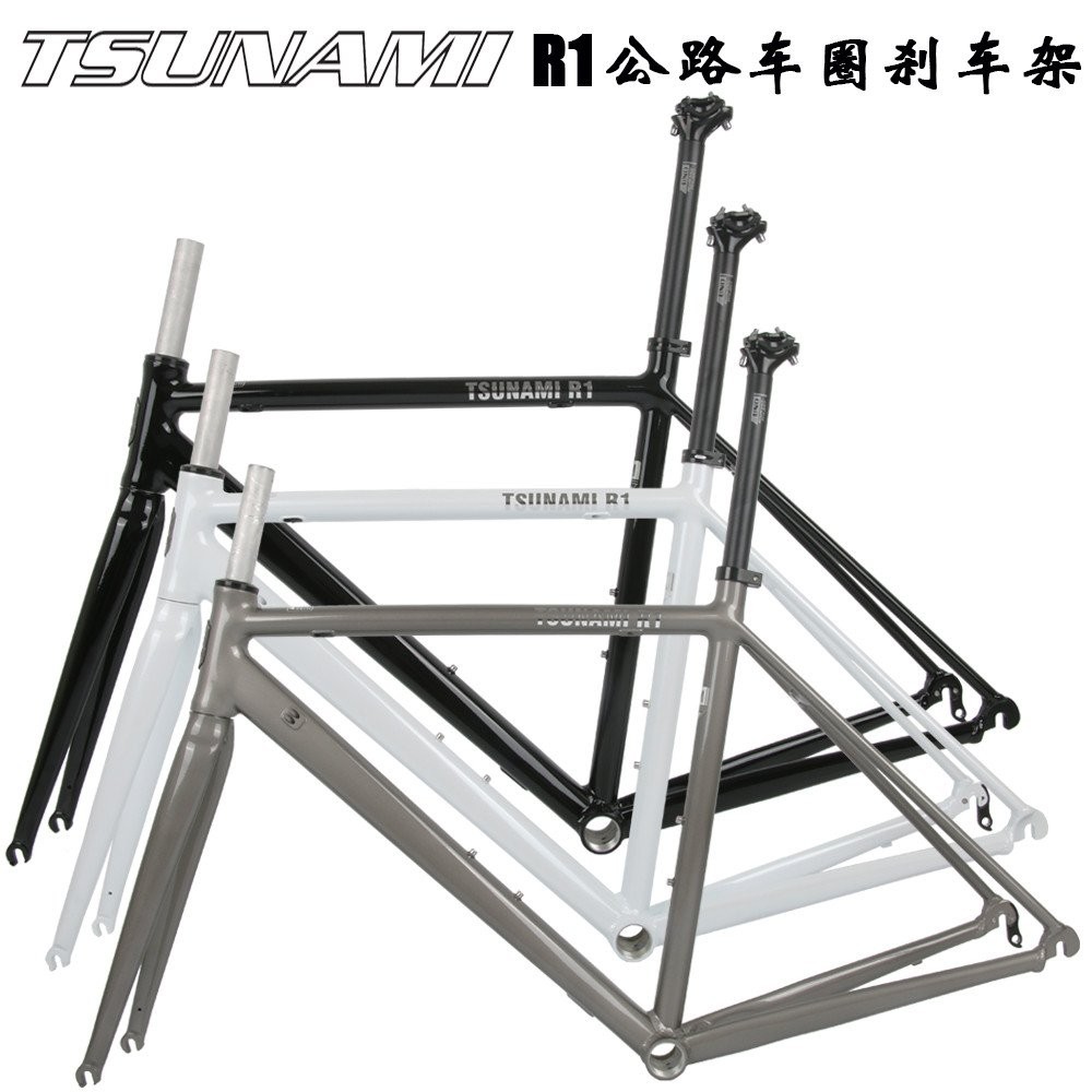 TSUNAMI tsunami R1Aluminum Alloy Road Bike Internal Cable Routing ...