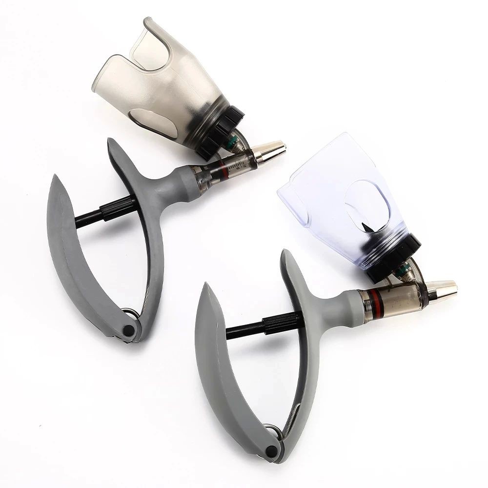 1 Pc 2/5ml Poultry Automatic Syringe With Scale Adjustable Continuous ...