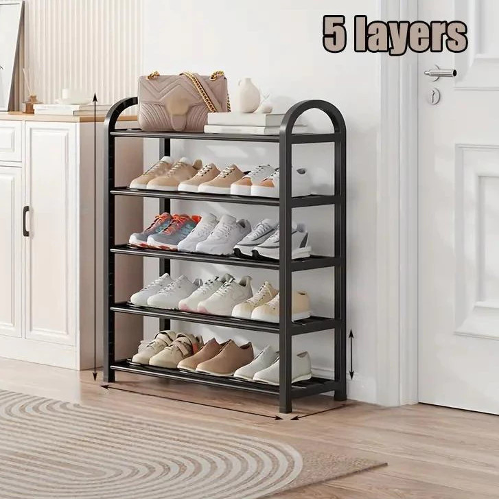 4 layer 5 layer simple shoe rack shoe cabinet student dormitory ...