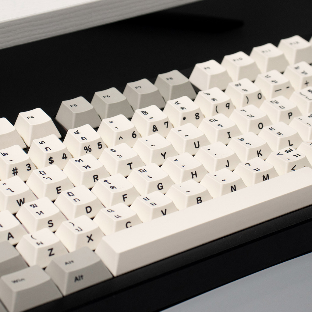 Retro side carved large set of keycaps PBT sublimation keycaps original ...