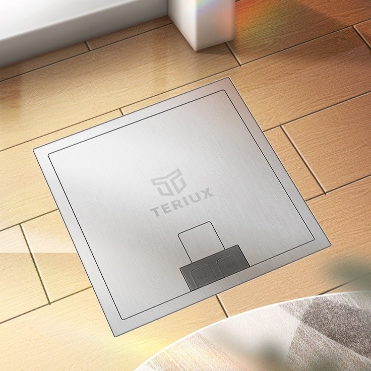 130 Type Stainless Steel Pure Flat Hidden Ground Plug-In Embedded ...