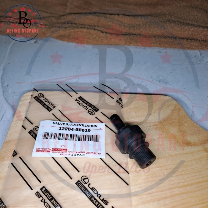 VALVE PVC PCV VENTILATOR TOYOTA INNOVA HILUX FORTUNER 100% ORIGINAL ...