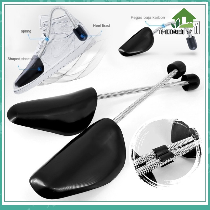 Shoe Tree Spring Type Shoe Stretcher Shaper Plastic Shoe Tree | Shopee ...