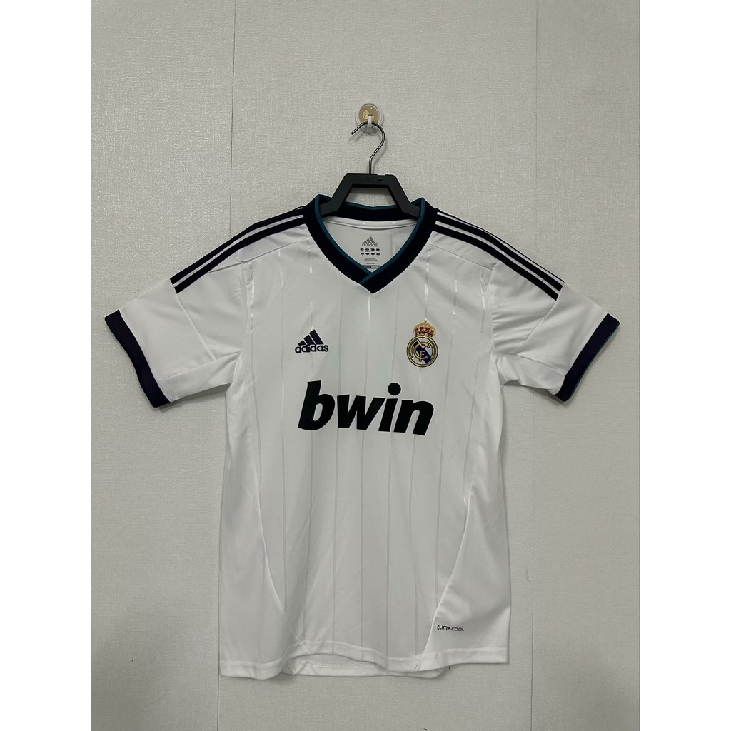 1213 Real Madrid Home Football Sports Short Sleeve High Quality Retro ...