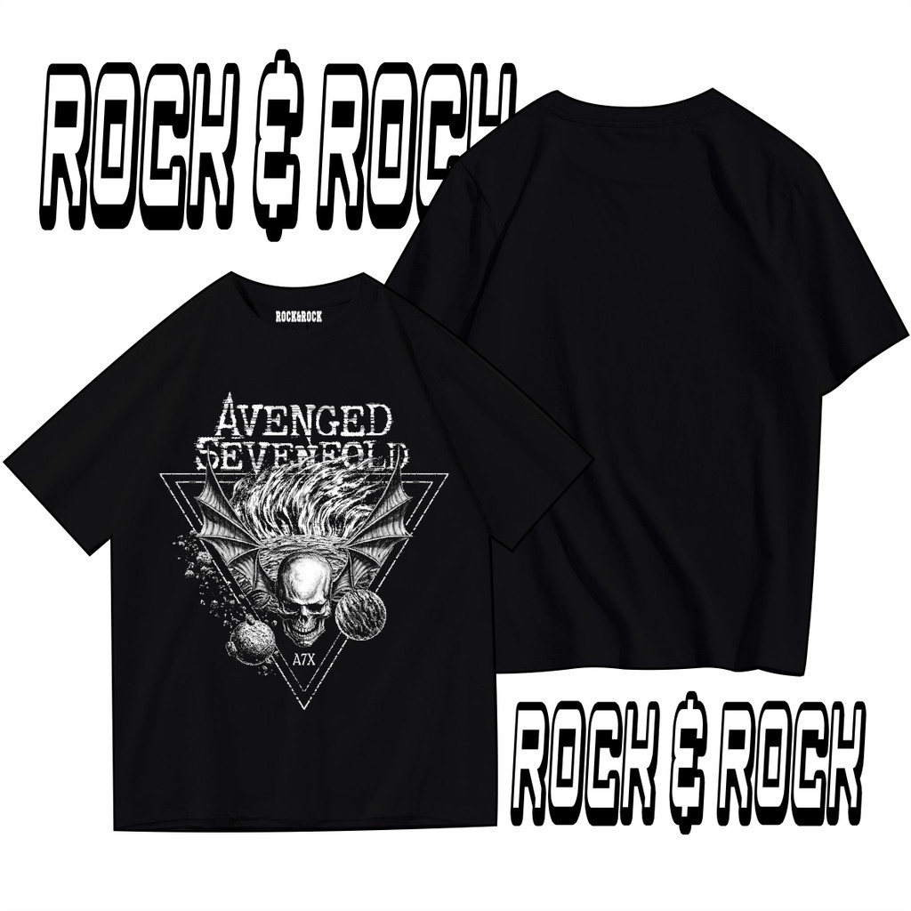 T-shirt/ T-shirt AVENGED SEVENFOLD LOGO SKULL A7X | Tag Merch cons ...