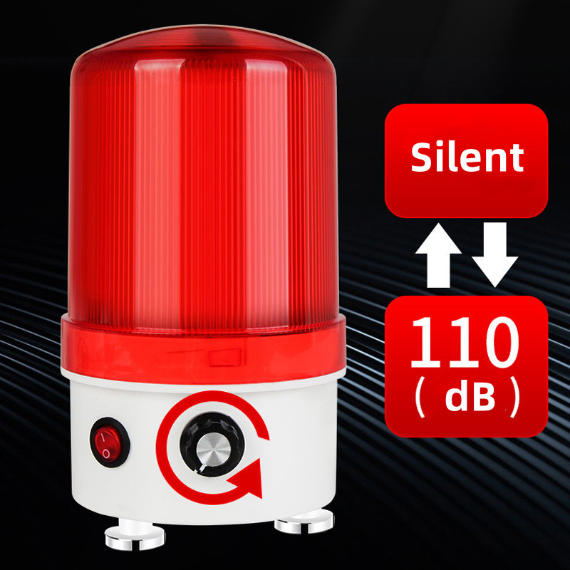 ♀﹍Volume adjustable LTE-6102J audible and visual warning light LED ...