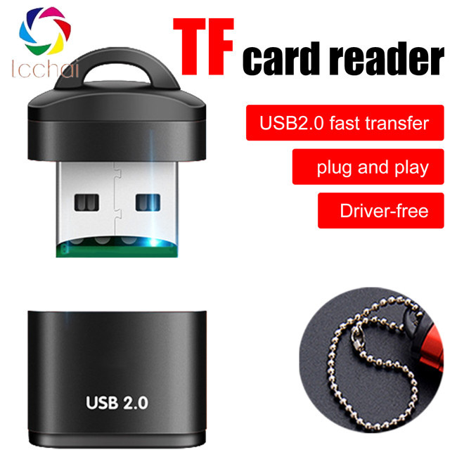 Bundle offer!! Micro Sd/tf Card Reader With Keychain Mini Portable Usb2 ...