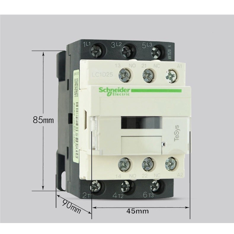 ღSchneider door lock brake contactor Schneider LC1D25 ith:40A elevator ...