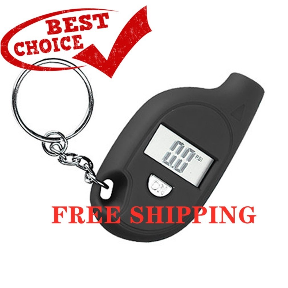 Mini Digital Tire Pressure Gauge Diagnostic Tool LCD Display Car Tire ...
