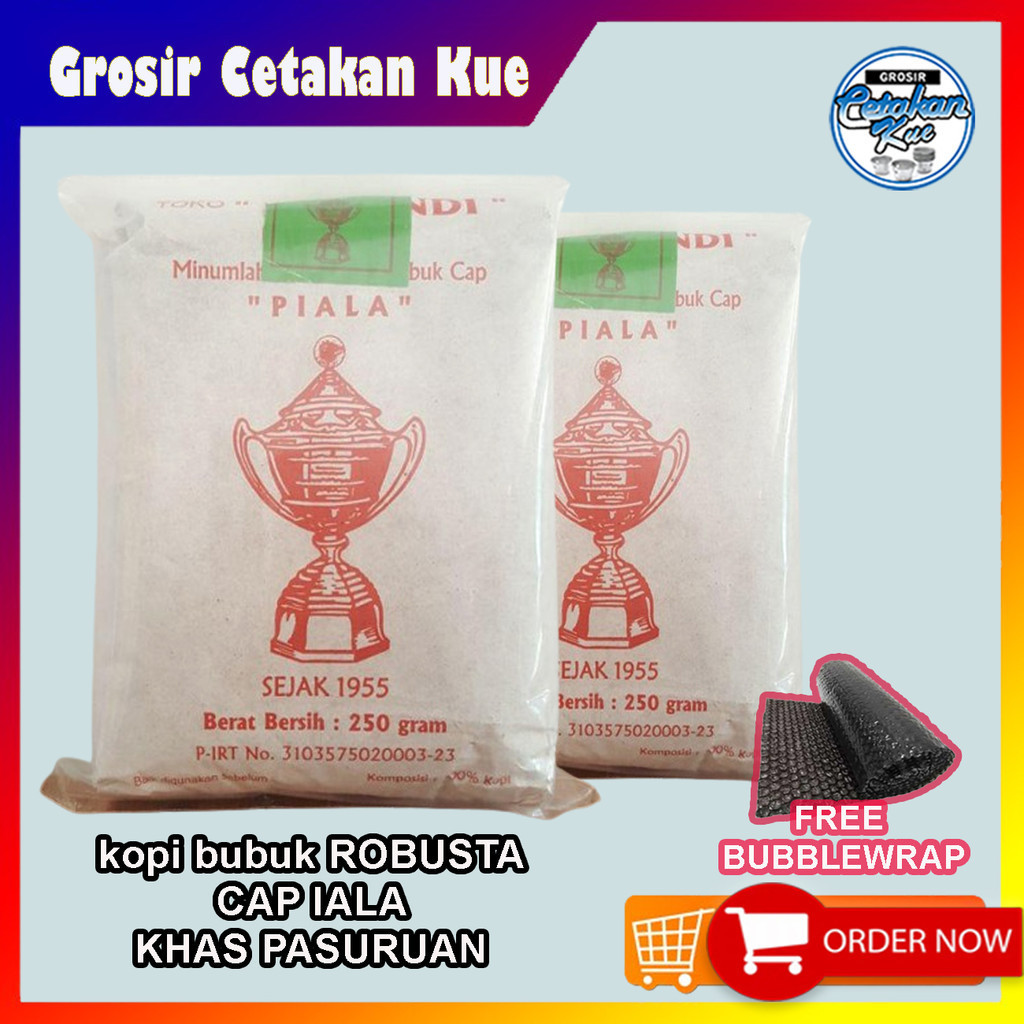 Robusta Pure Powder Coffee - ARABICA KASPANDI CAP Cup (Paper Pack ...