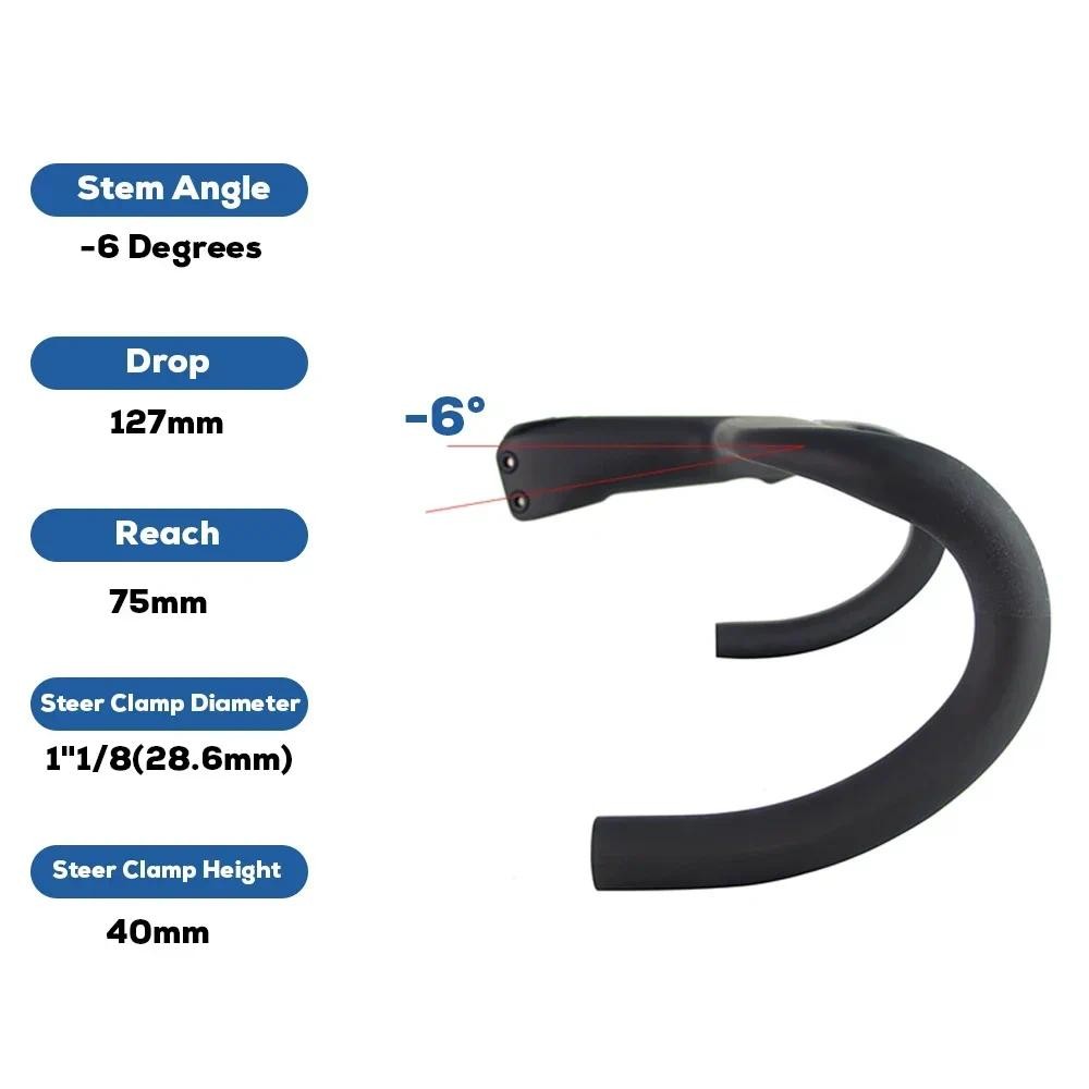 Roval Sl7/Sl8 Full Internal Cable Routing Road Bicycle Handlebar T1000 ...