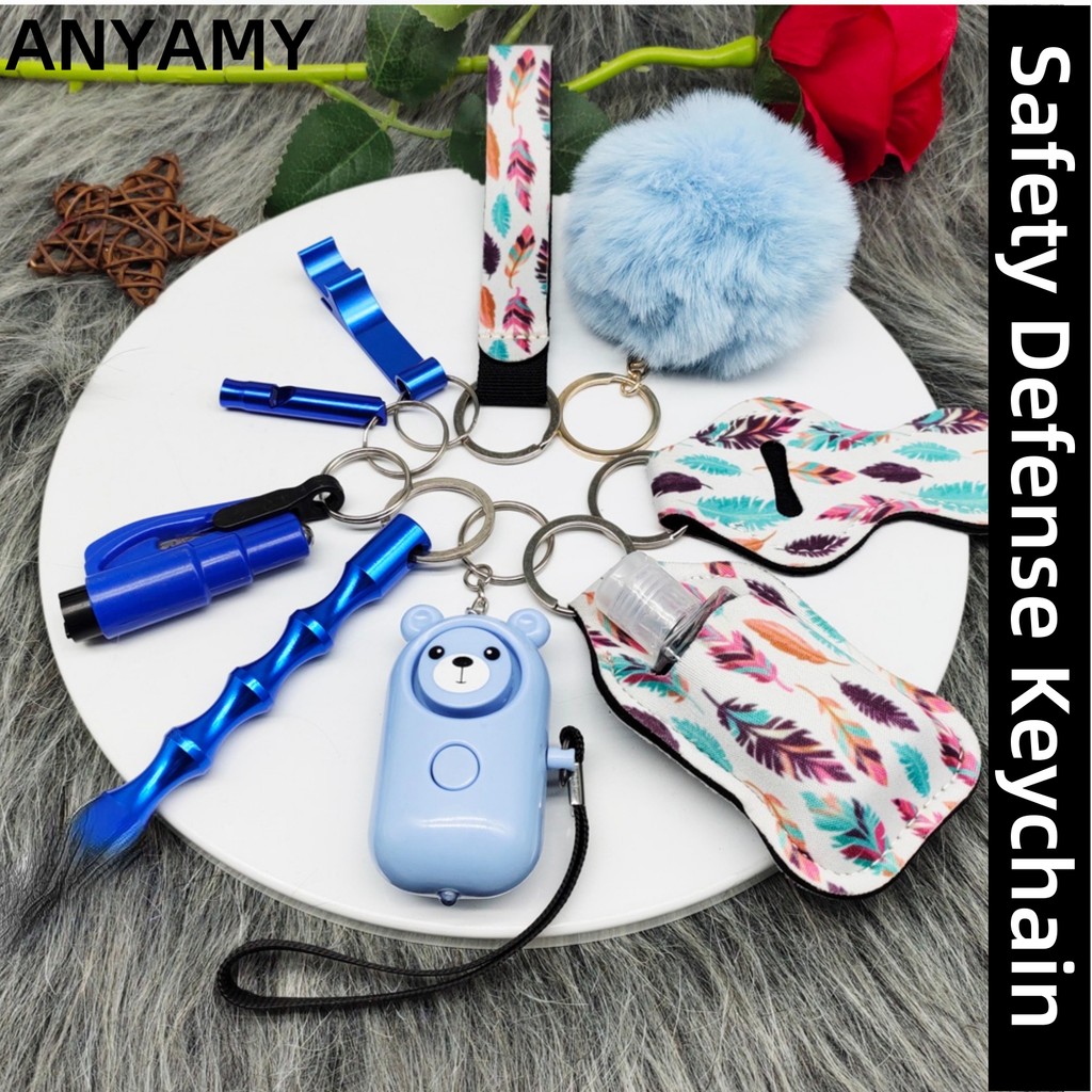 Keychain Accessory Set with Bear Alarm | Shopee Philippines