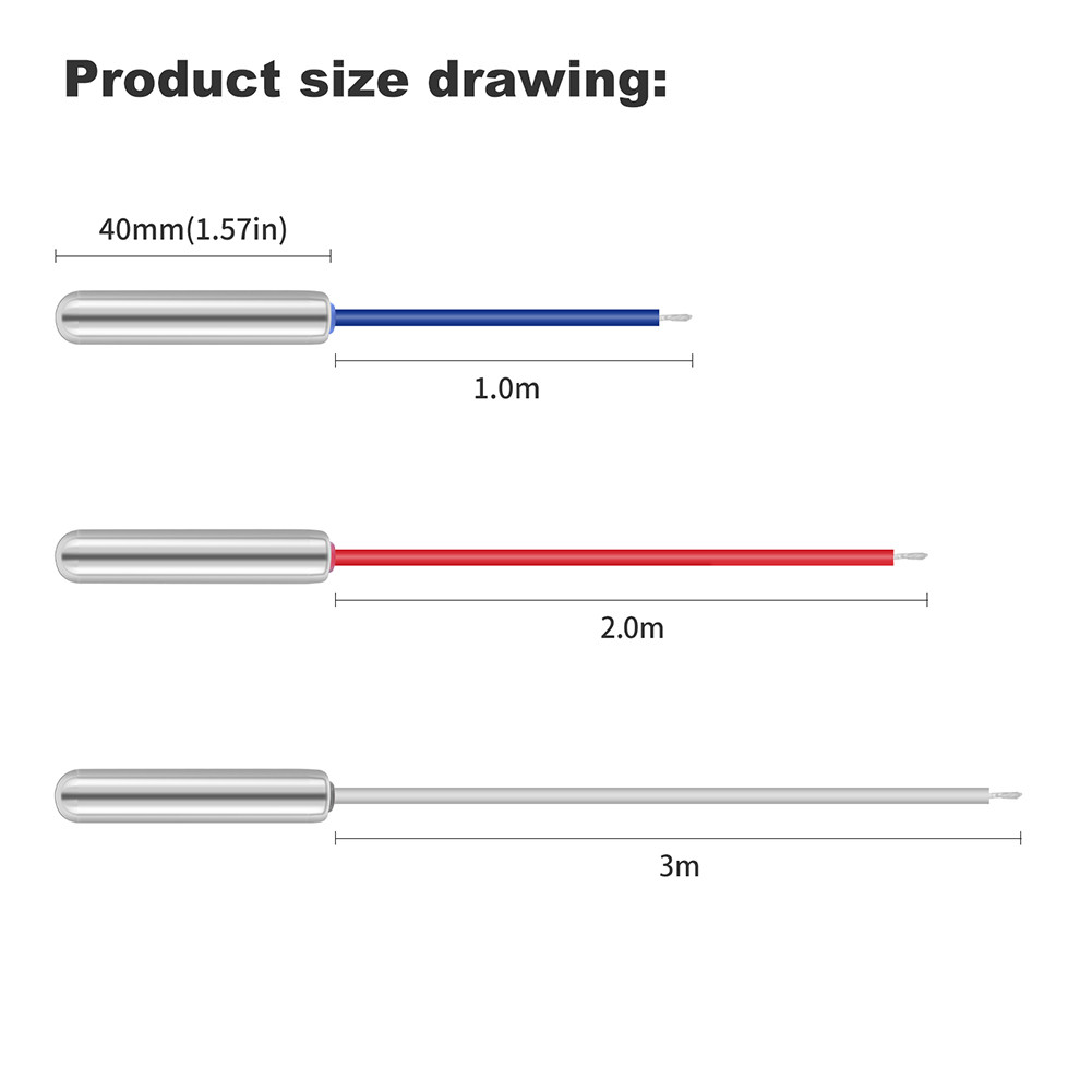 Three Probe Stainless Steel Water Level Sensor for Water Liquid Level ...