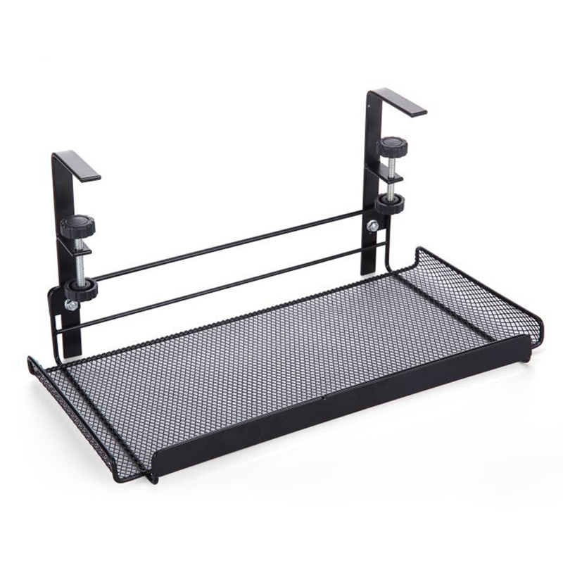 Uliekhy Under Table Storage Rack Cable Management Tray Desk Socket ...