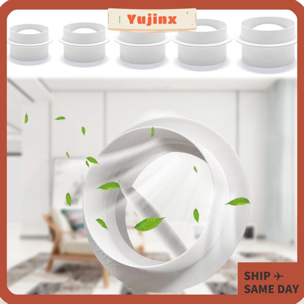 YUJINX Air Duct Check Ventilation Valve, 80/100/110/150/200mm Plastic ...