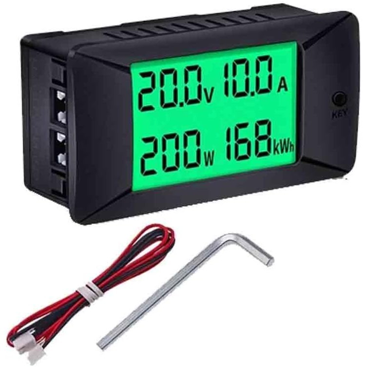 PZEM-025 DC Voltage and Current Power Consumption DC0-300V 50/100/200A ...