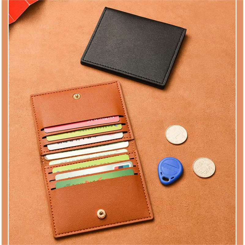 Slim Compact Card Bag Bank ID Card Bag Case Driver's License Wallet ...