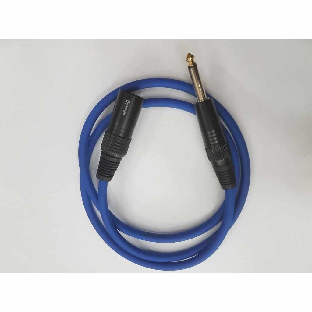 Quantum XLR Male to PL Mono Plug Cable 1 meter | Shopee Philippines