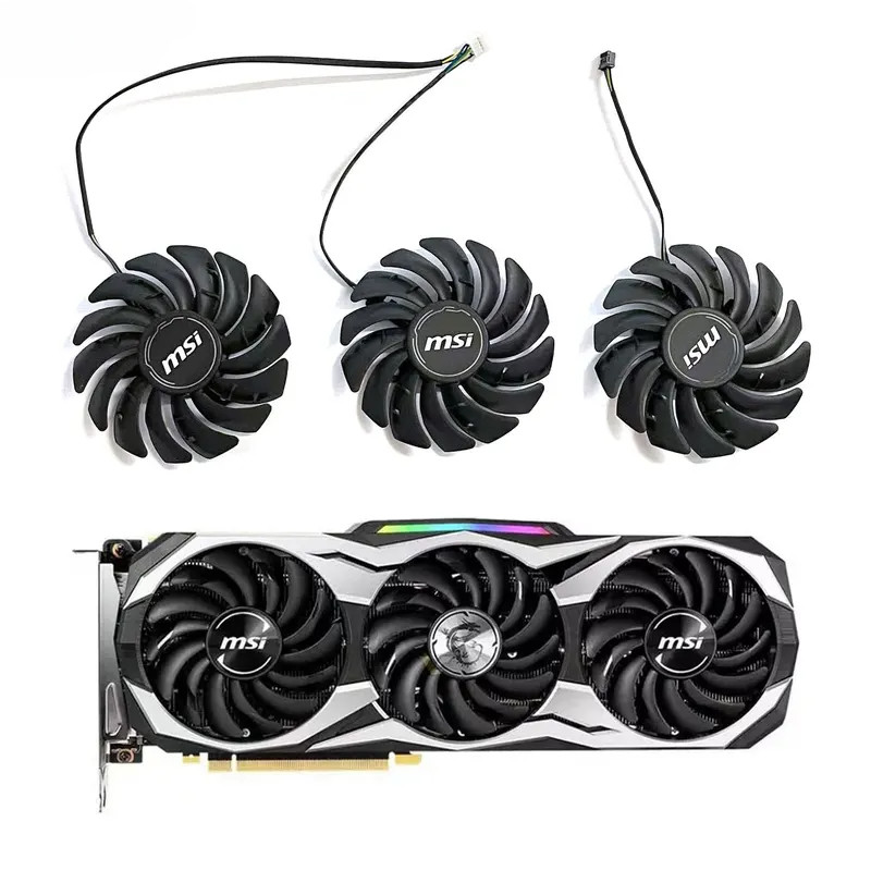 Brand new 85MM 4PIN PLD09210S12HH RTX2070 2080 GPU fan for MSI GeForce ...