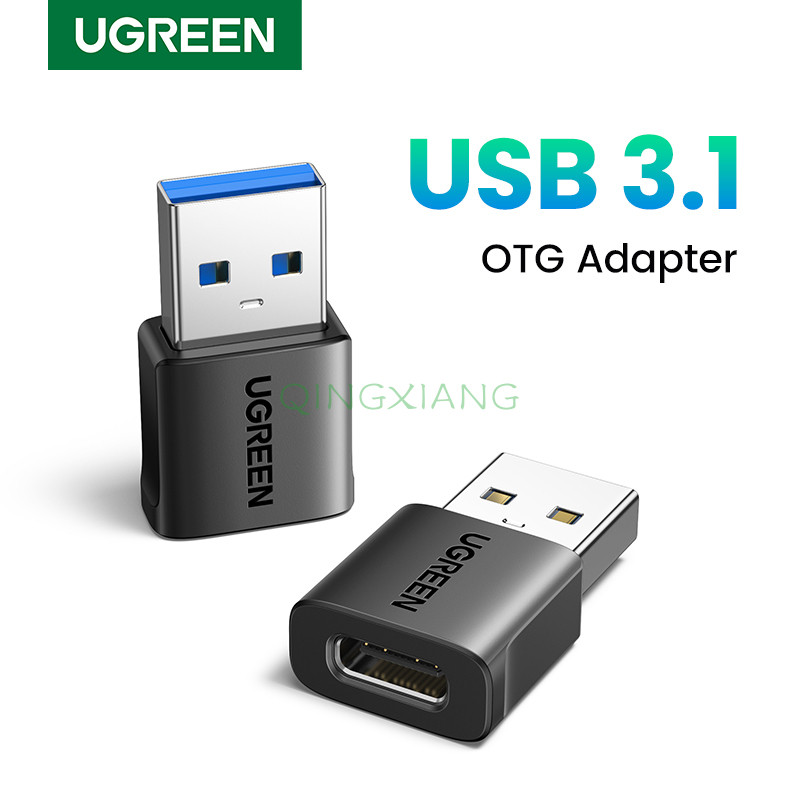 UGREEN USB 3.1 Type C OTG Adapter USB A Male to USB C Female Cable ...