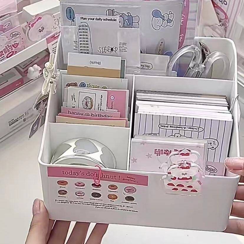 U-shaped Desktop Sticker Simple Organize Storage Box | Shopee Philippines