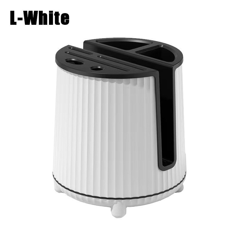 Kitchen Rotating Knives Holder 360 Degree Rotating Chopsticks Cage ...