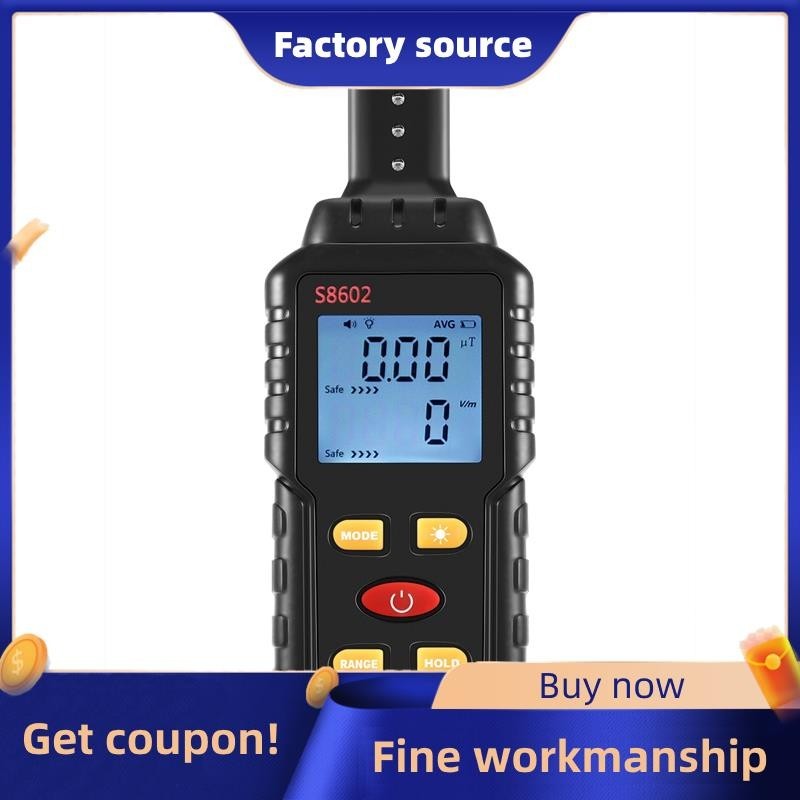 3-In-1 Radiation Dosimeter Counter Geiger EMF Meter Automatic Alarm ...