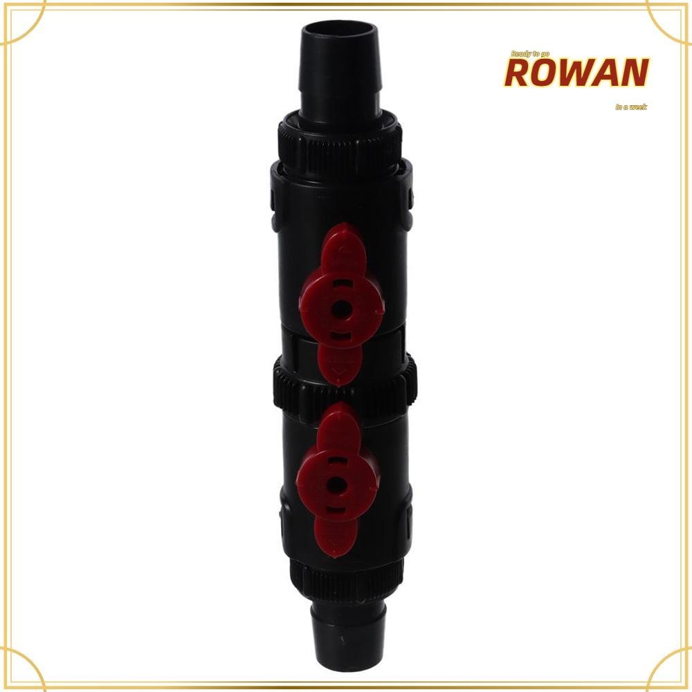 Rw-home Aquarium Filter Connector, Plastic Water Control Valve Aquarium 