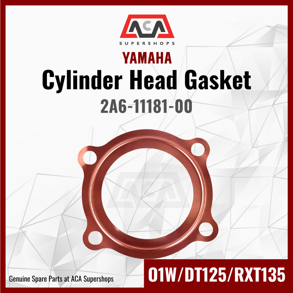 YAMAHA DT125/O1W, RXT135 CYLINDER HEAD GASKET (2A6-11181-00 / 4Y2-11181 ...