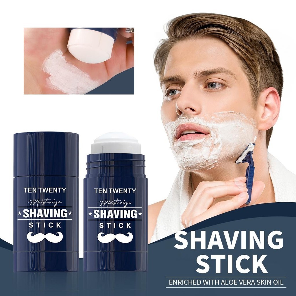 Shaving Stick Cleansing Shaving Foam Men Smooth Shaving Cream Control