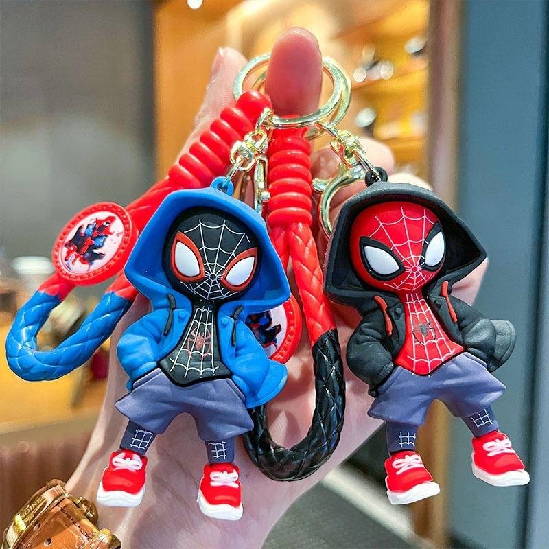 Superhero Keychain Blouse Spider-Man Classic Doll 3D Anime Character ...
