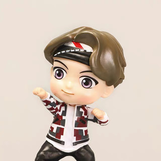 Korean Star Merchandise BTS Q Version Anime Doll Figure Model Car ...