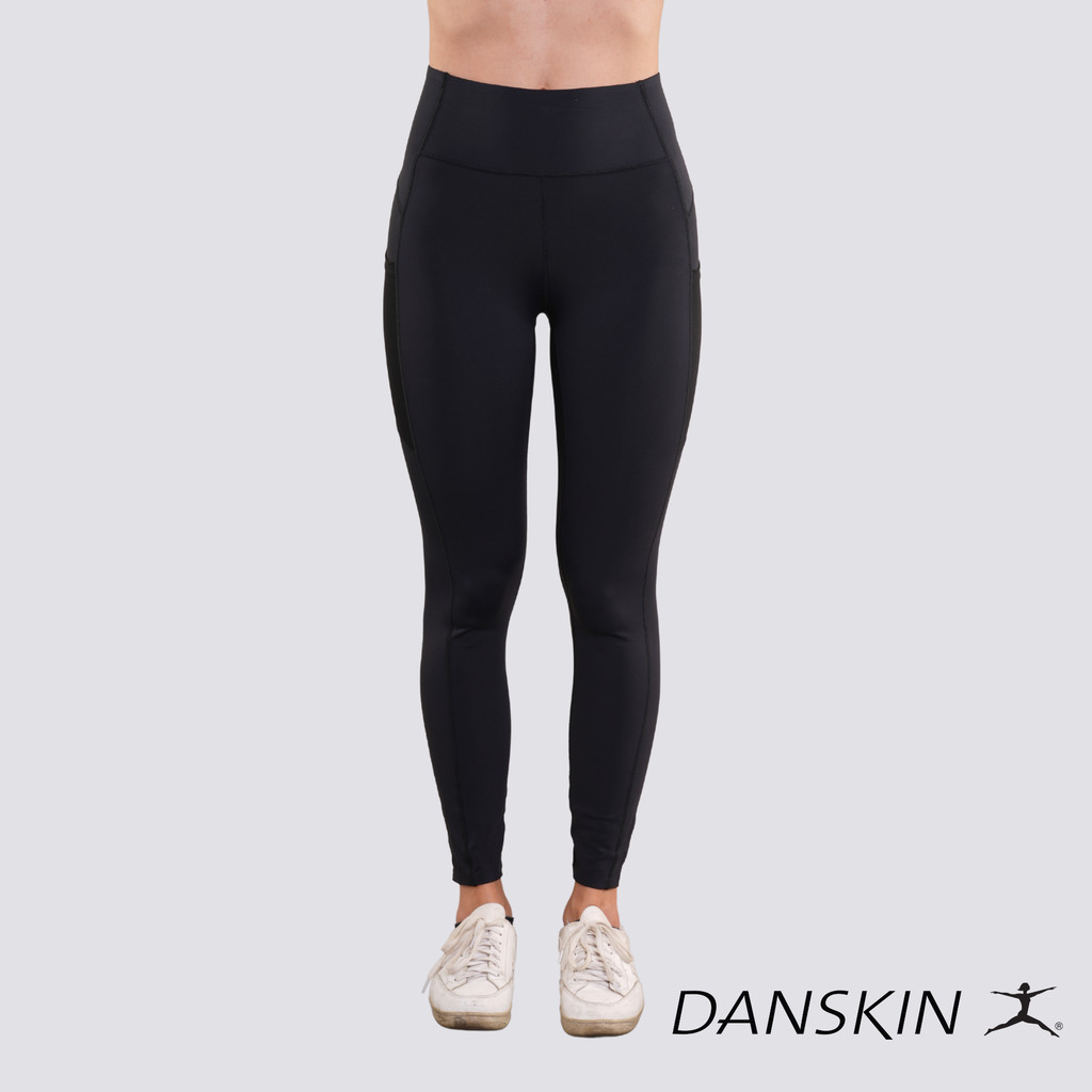 Danskin Tummy Control Highwaist Leggings With Pockets Activewear For Women Shopee Philippines