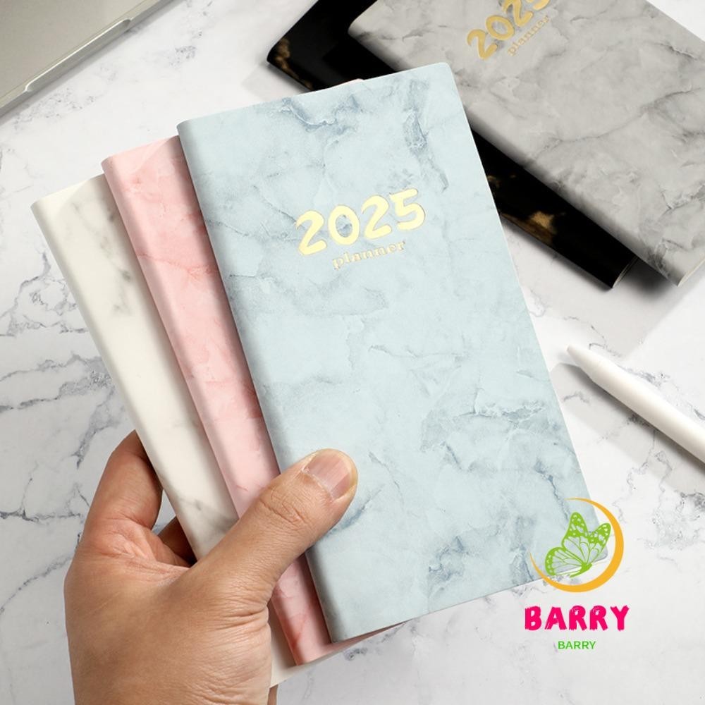 BARRY 2025 Schedule Notepad, Multifunction A6 Daily Planner, Writing