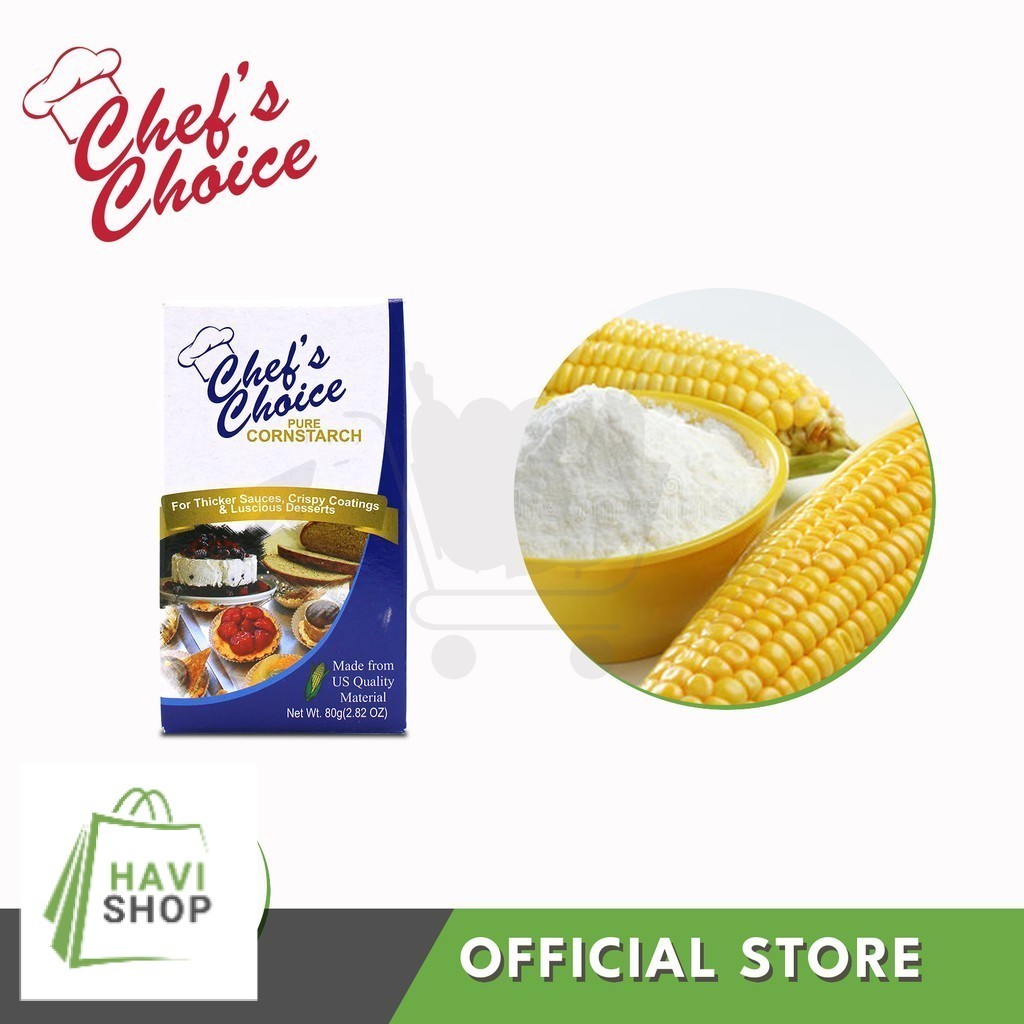 Chef's Choice Pure Cornstarch 400g HAVI SHOP In Box | Shopee Philippines