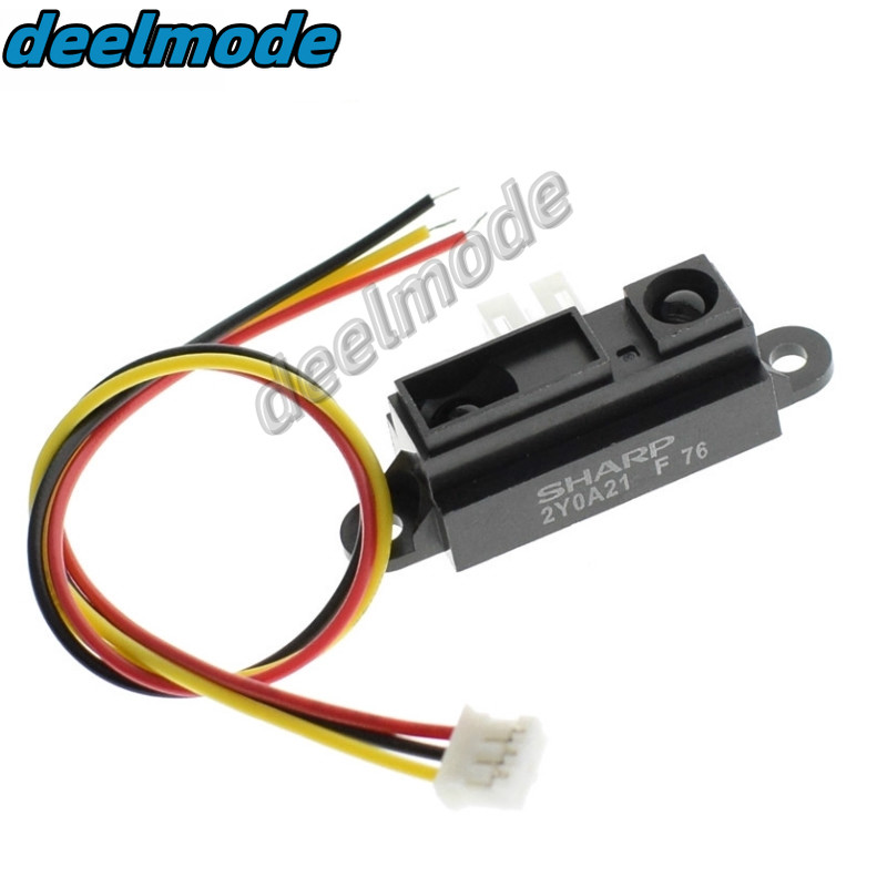 Sharp GP2Y0A21YK0F Analog Range Arduino Infrared IR Sensor 10-80cm ...
