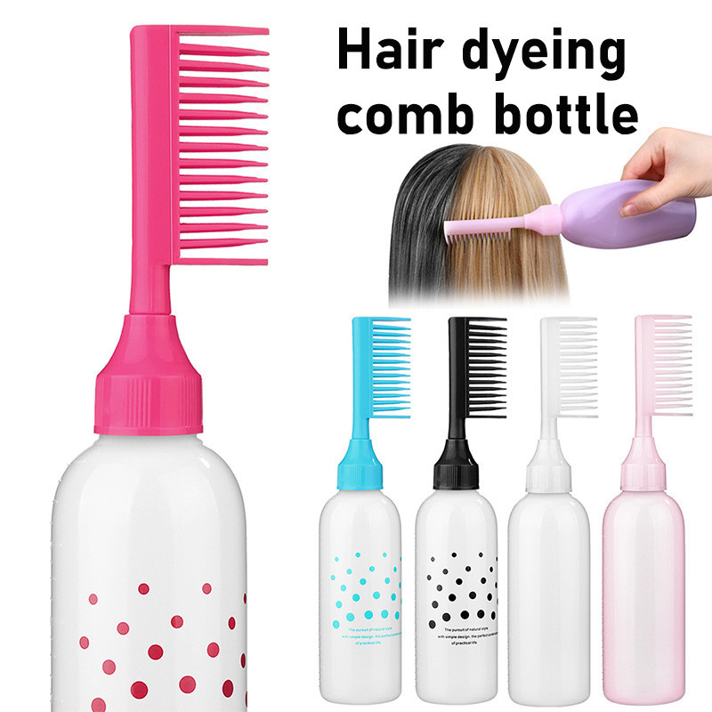 60oz Plastics Hair Colouring Comb Hair Dyeing Bottles Squeeze ...
