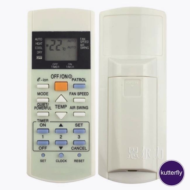 Conditioner Air Conditioning Remote Control Suitable For Panasonic A75c3770 A75c