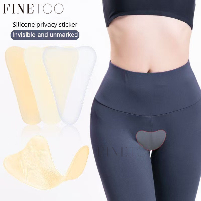 FINETOO Silicone Privacy Sticker Reusable Privacy Pads Silicone ...