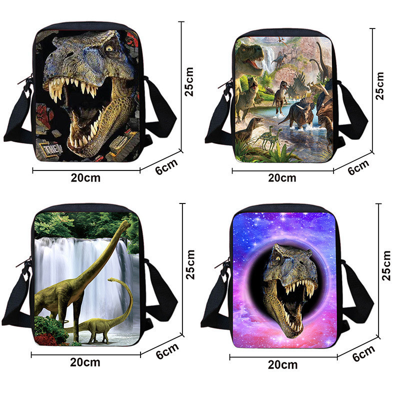 Cute Dinosaur Kids Crossbody Bag For Boys Girls Toddler Preschool 