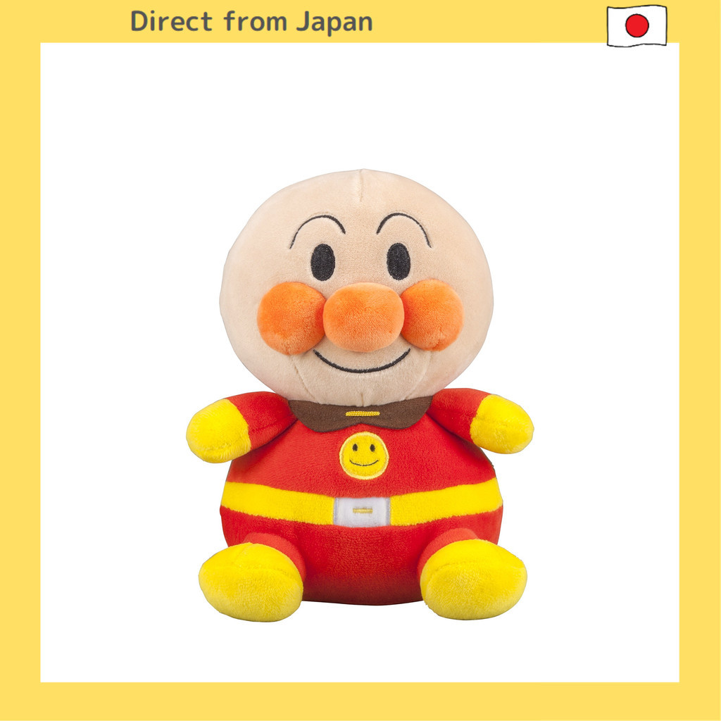 SEGA TOYS Anpanman Mochifuwa Marshmallow Plush Mini Anpanman ,Baikinman ...