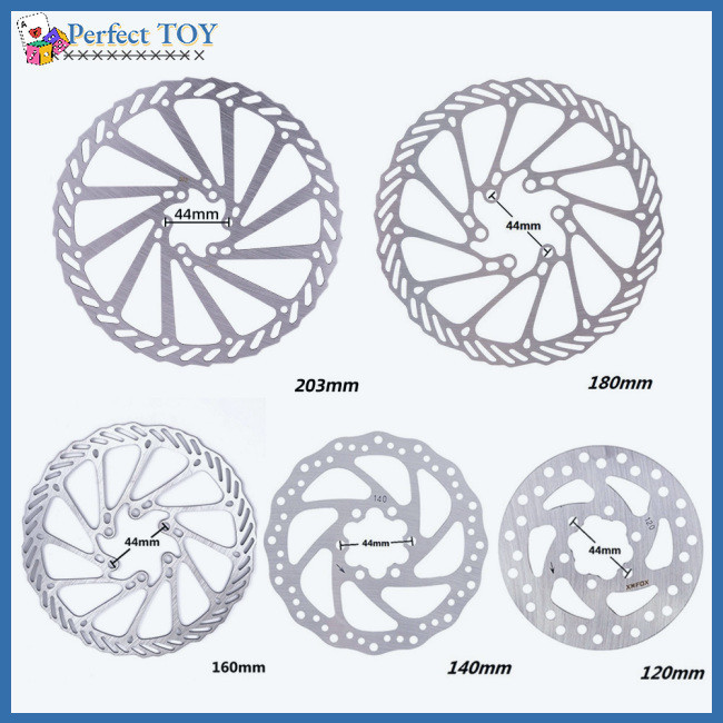 Perfect Bicycle Brake Rotor Disc Brake, 6 Holes Stainless Steel Disc