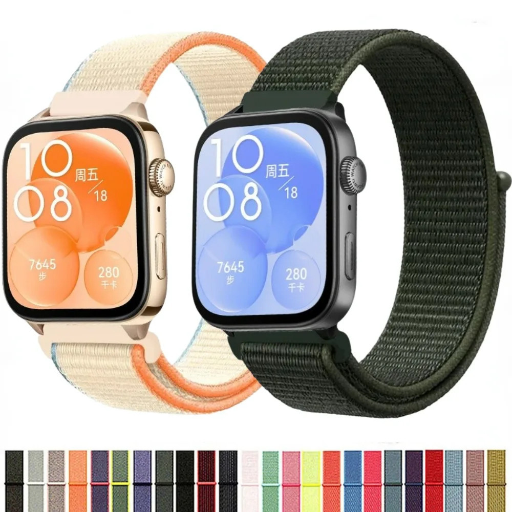 Nylon Loop Strap Suitable for Huawei Watch Fit 3 Comfortable and ...