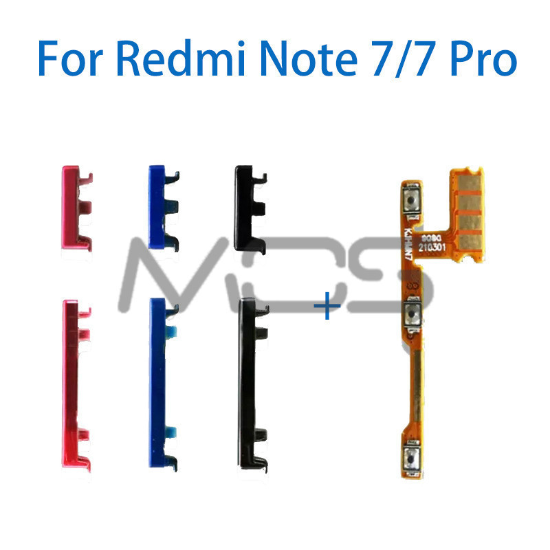 Power On Off Button Flex Out Side Volume Up Down Key Flex For Redmi ...