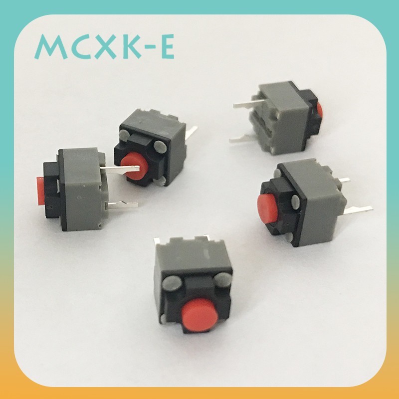 10Pcs Kailh 6*6*7.3mm square silent mouse micro switch button can ...